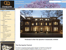 Tablet Screenshot of cityquarter.info